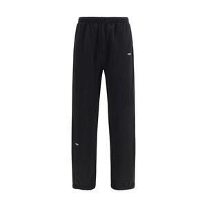 Represent Black Cotton Athletic Men's Pants